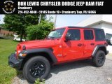 2018 Firecracker Red Jeep Wrangler Unlimited Sport 4x4 #127590779