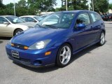 2002 Sonic Blue Metallic Ford Focus SVT Coupe #12731111