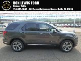 2018 Magnetic Metallic Ford Explorer Limited 4WD #127617655