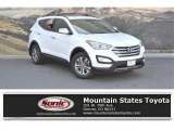 2015 Frost White Pearl Hyundai Santa Fe Sport 2.4 AWD #127617608