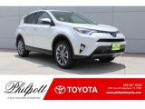 2018 Blizzard White Pearl Toyota RAV4 Limited #127647403