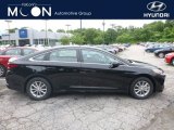 2018 Phantom Black Hyundai Sonata SE #127650140