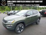 2018 Olive Green Pearl Jeep Compass Trailhawk 4x4 #127650082