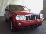 2005 Inferno Red Crystal Pearl Jeep Grand Cherokee Limited 4x4 #12731783