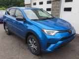 2018 Electric Storm Blue Toyota RAV4 LE #127650100