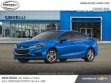 2018 Kinetic Blue Metallic Chevrolet Cruze LT #127668013