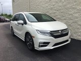 2018 White Diamond Pearl Honda Odyssey Elite #127689093