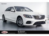 2018 designo Cashmere White (Matte) Mercedes-Benz S 560 Sedan #127689121