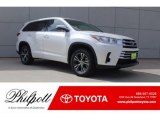 2018 Blizzard White Pearl Toyota Highlander LE #127689165