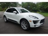 White Porsche Macan in 2018