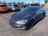 2016 Midnight Silver Metallic Tesla Model S P100D #127710033