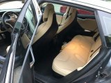 2016 Tesla Model S P100D Tan Interior