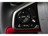 2018 Honda Civic Type R Controls