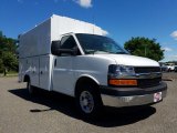 2018 Summit White Chevrolet Express Cutaway 3500 Moving Van #127738715