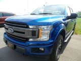 2018 Lightning Blue Ford F150 XLT SuperCrew 4x4 #127776756