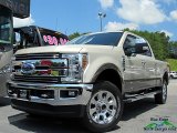 White Gold Ford F250 Super Duty in 2018