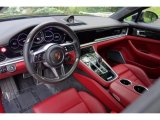 2017 Porsche Panamera Turbo Black/Bordeaux Red Interior