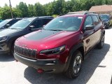 2019 Velvet Red Pearl Jeep Cherokee Trailhawk 4x4 #127836089