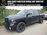 2018 Brilliant Black Crystal Pearl Ram 1500 Big Horn Crew Cab 4x4 #127835827