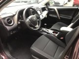 2018 Toyota RAV4 XLE AWD Black Interior