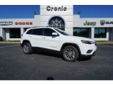 2019 Bright White Jeep Cherokee Latitude Plus #127864813