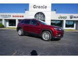 2019 Velvet Red Pearl Jeep Cherokee Latitude #127864812