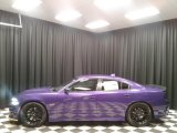 2018 Plum Crazy Pearl Dodge Charger R/T Scat Pack #127864570