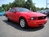 2009 Torch Red Ford Mustang V6 Coupe #12723305