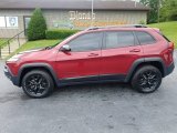 2015 Deep Cherry Red Crystal Pearl Jeep Cherokee Trailhawk 4x4 #127889863