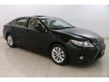 2013 Obsidian Black Lexus ES 300h Hybrid #127972421