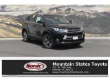 2018 Midnight Black Metallic Toyota Highlander Limited AWD #127972100