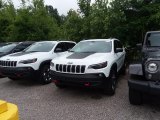 2019 Bright White Jeep Cherokee Trailhawk 4x4 #127972403