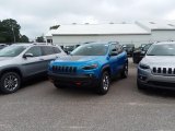 2019 Hydro Blue Pearl Jeep Cherokee Trailhawk 4x4 #127972400