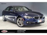 2018 Mediterranean Blue Metallic BMW 3 Series 330e iPerformance Sedan #128000676