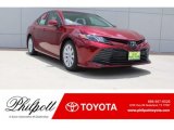 2018 Ruby Flare Pearl Toyota Camry LE #128000659