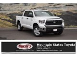 2018 Super White Toyota Tundra SR5 CrewMax 4x4 #128000455