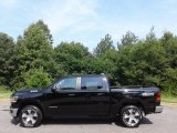 2019 Diamond Black Crystal Pearl Ram 1500 Laramie Crew Cab 4x4 #128027828