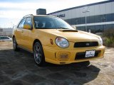 2003 Sonic Yellow Subaru Impreza WRX Wagon #1280181
