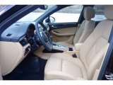 2018 Porsche Macan S Black/Luxor Beige Interior