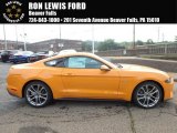 2018 Orange Fury Ford Mustang GT Premium Fastback #128051270