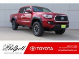2018 Barcelona Red Metallic Toyota Tacoma TRD Off Road Double Cab 4x4 #128051363