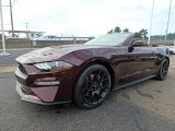 2018 Ford Mustang EcoBoost Convertible Front 3/4 View