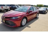 2018 Ruby Flare Pearl Toyota Camry LE #128051441