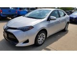 2019 Classic Silver Metallic Toyota Corolla LE #128051439