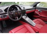 2018 Porsche 718 Cayman GTS Black/Bordeaux Red Interior
