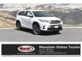 2018 Blizzard White Pearl Toyota Highlander LE AWD #128076288