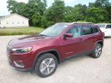 2019 Velvet Red Pearl Jeep Cherokee Limited 4x4 #128089966
