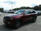 2018 Velvet Red Pearl Jeep Grand Cherokee Limited #128090046
