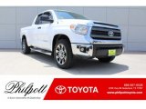 2014 Super White Toyota Tundra SR5 Double Cab #128114718