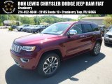 2018 Velvet Red Pearl Jeep Grand Cherokee Overland 4x4 #128152033